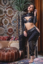 Isha Peekaboo Harem Pant